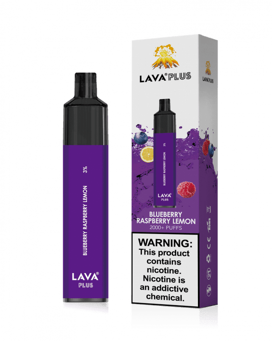 LAVA PLUS 2600 BLUEBERRY RASPBERRY LEMON