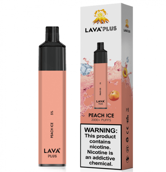 LAVA PLUS 2600 PEACH ICE