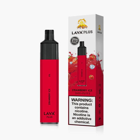 LAVA PLUS 2600 STRAWBERRY ICE
