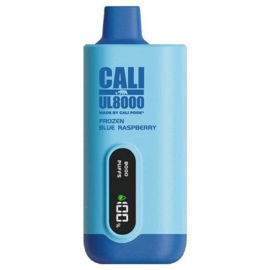 CALI 8000 frozen blue raspberry