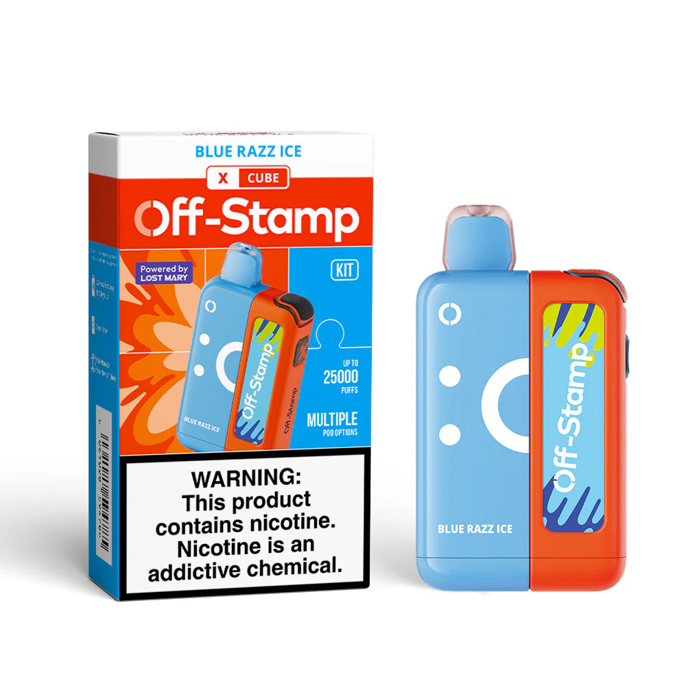 OFF STAMP CUBE KIT BLUE RAZZ ICE