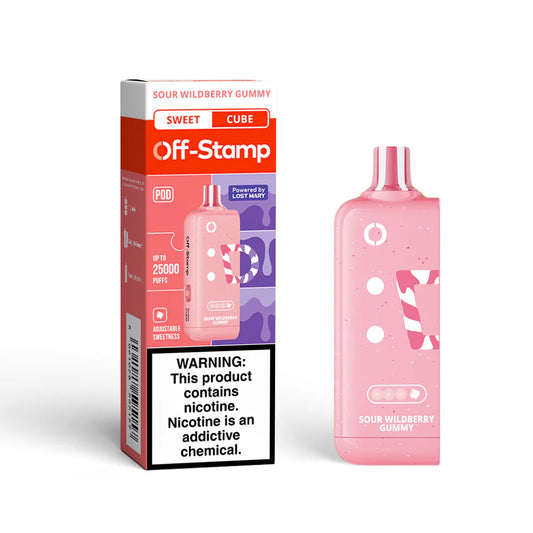 OFF STAMP CUBE SOUR BERRY BUBBLEGUM