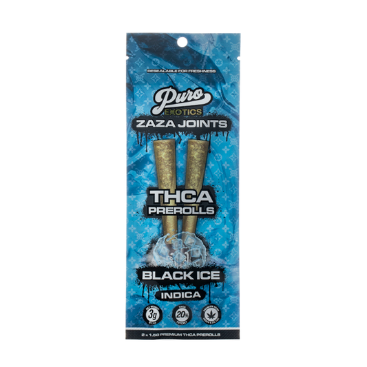 PURO ZAZA JOINTS BLACK ICE 3G indica