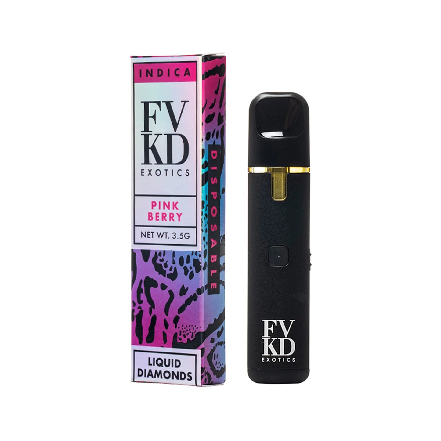 FVKD LIQUID DIAMONDS 3.5 PINK BERRY