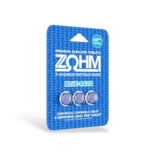 7ZOHM 66MG BLUE RAZZ
