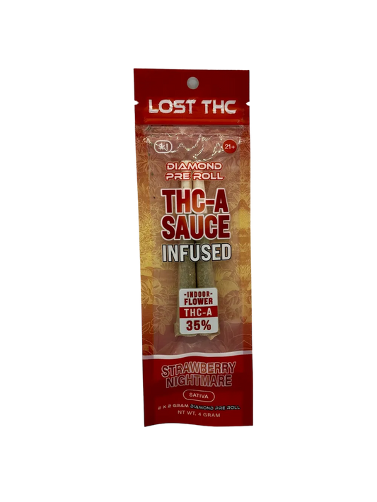 LOST THC 4G STRAWBERRY NIGHTMARE