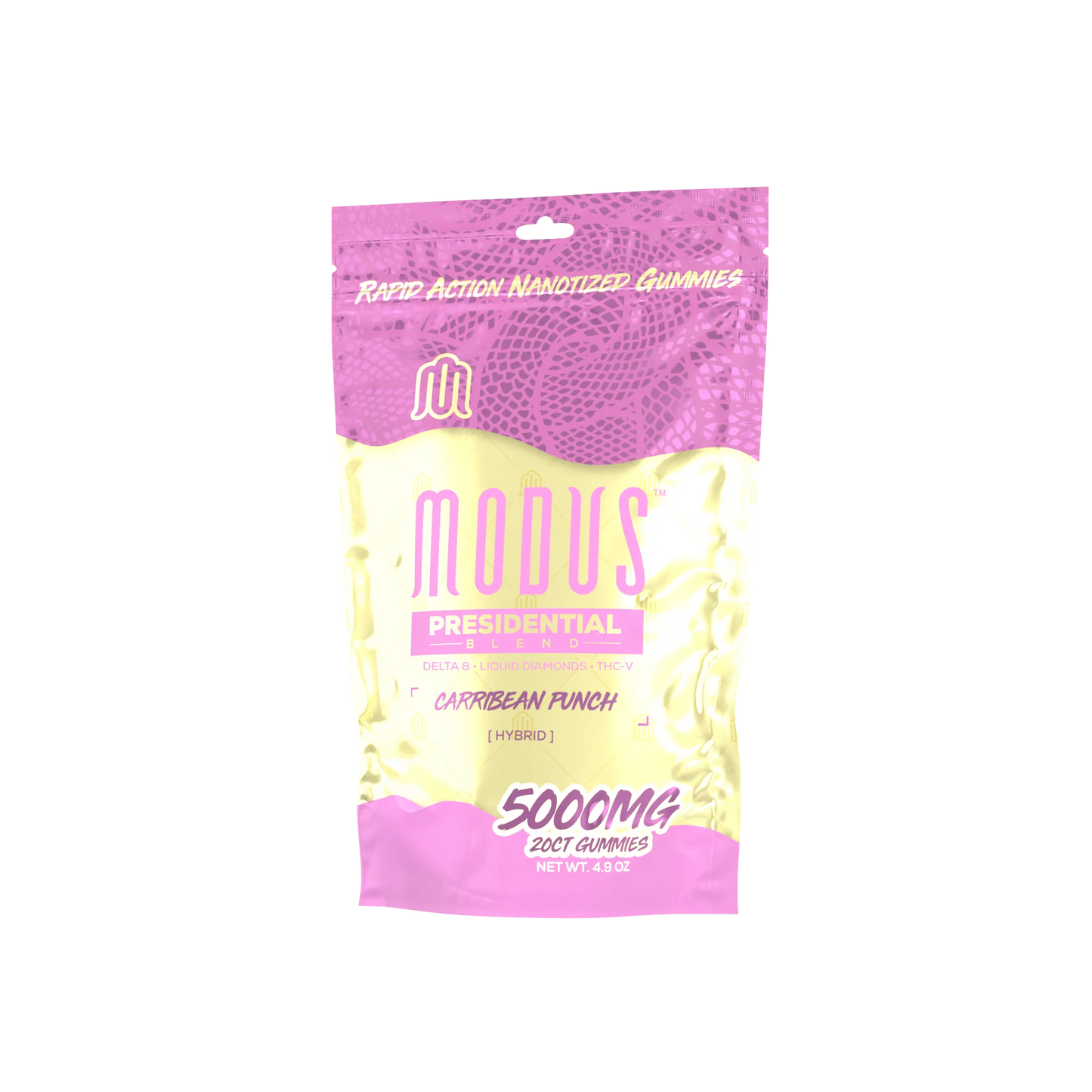 MODUS PRESIDENTIAL GUMMIES 20CT 5000MG CARRIBEAN PUNCH