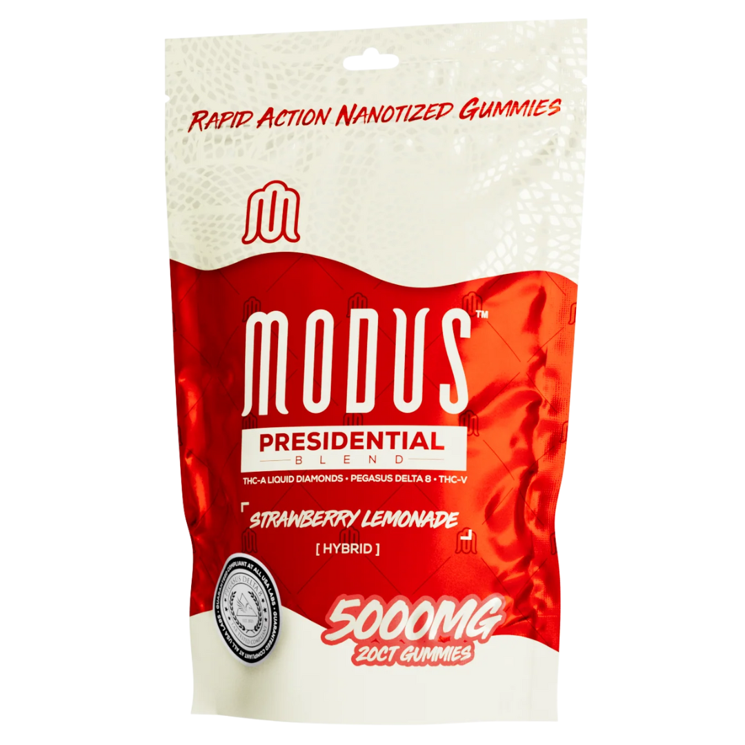 MODUS PRESIDENTIAL GUMMIES 20CT 5000MG STRAWBERRY LE