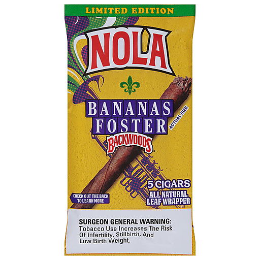 BACKWOODS BANANAS FOSTER 5CT