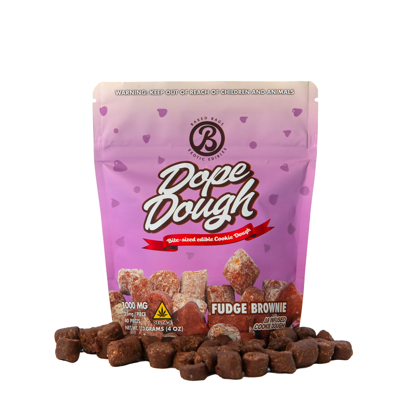 DOPE DOUGH FUDGE BROWNIE