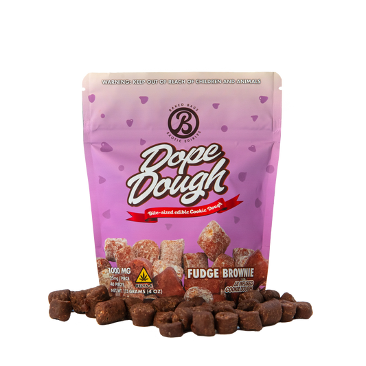DOPE DOUGH FUDGE BROWNIE