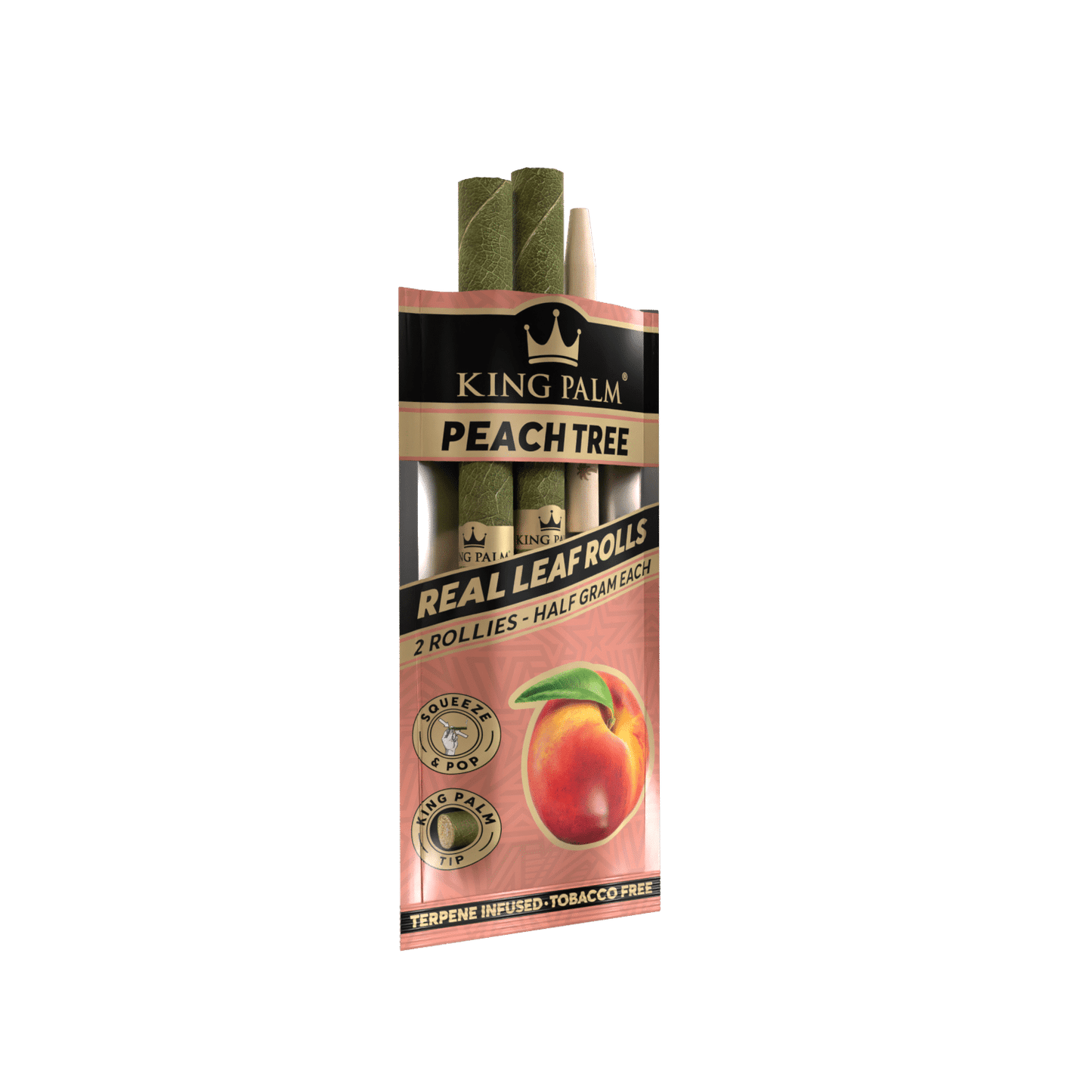 KING PALM PEACH TREE