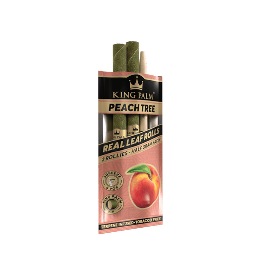 KING PALM PEACH TREE
