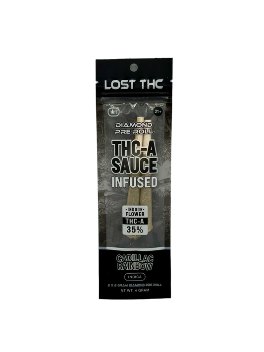 LOST THC  DIAMOND PRE ROLL CADILLAC RAINBOW