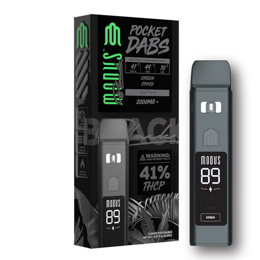 MODUS DABS DISPOSABLE 2 MG GREEN CRACK