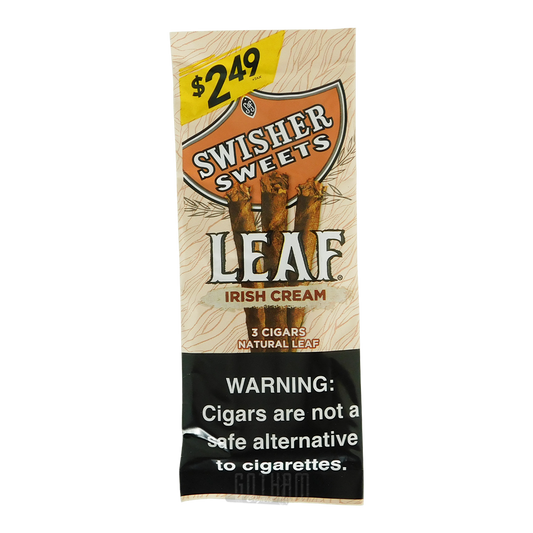 SWISHER SWEETS LEAF IRISH CREAM